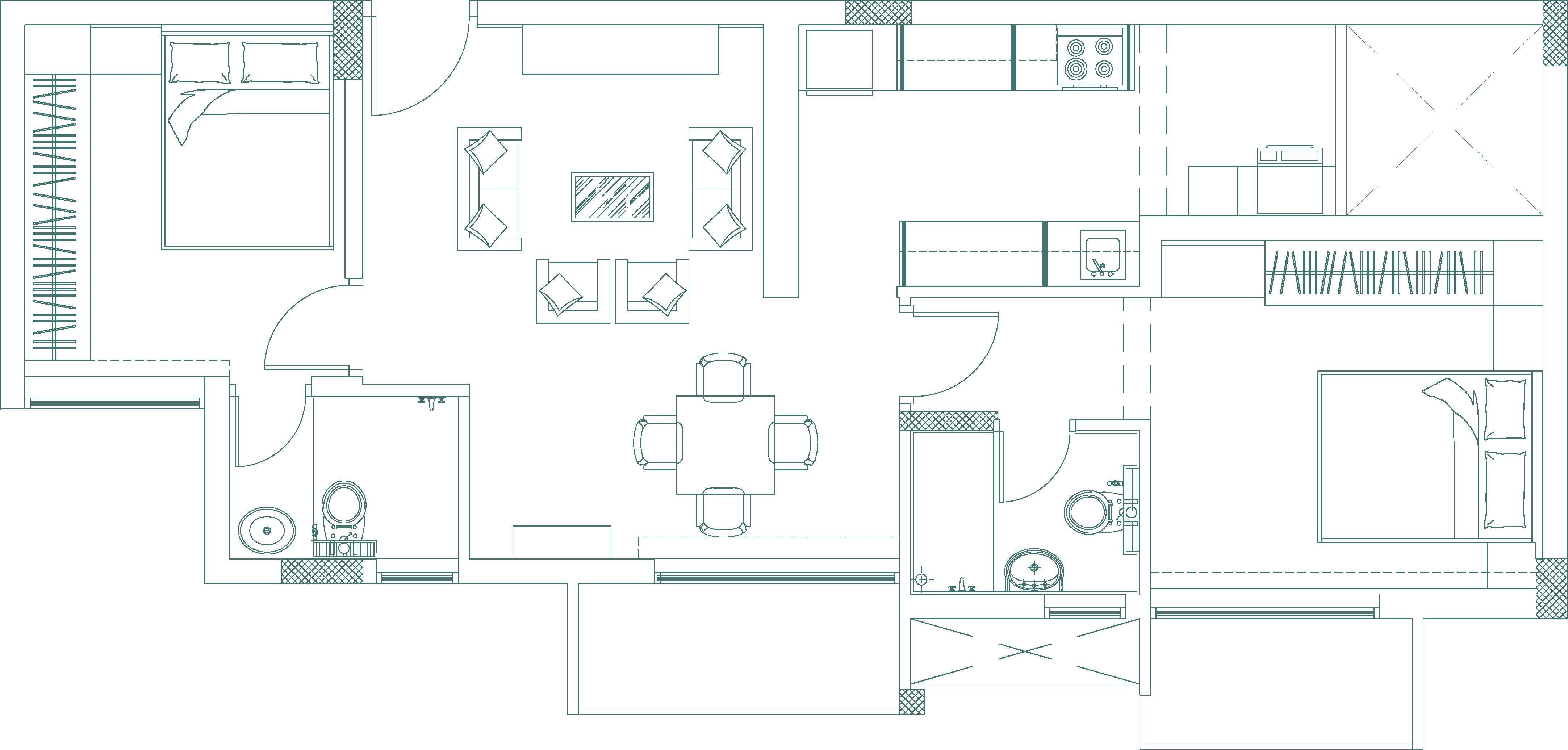2 BHK Apartment