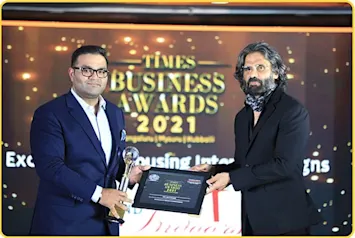 Times Business Award 2021 winner. A renowned interior design company in Mangalore. Known for excellence in creative interiors